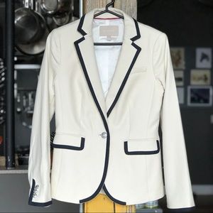Banana Republic women's cream blazer in size 4
